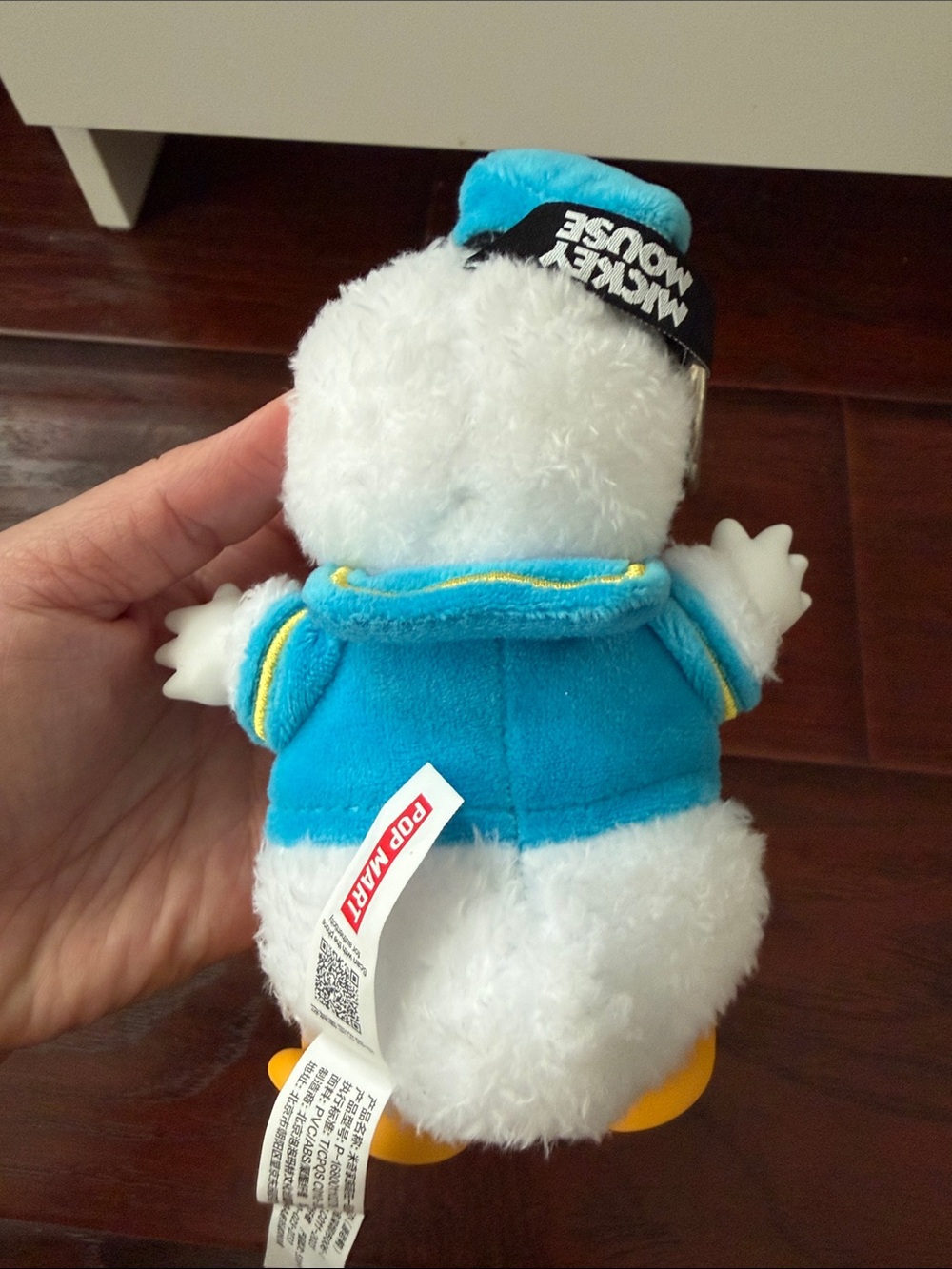Disney Popmart Donald Duck Plush Keychain - Picture 2 of 4
